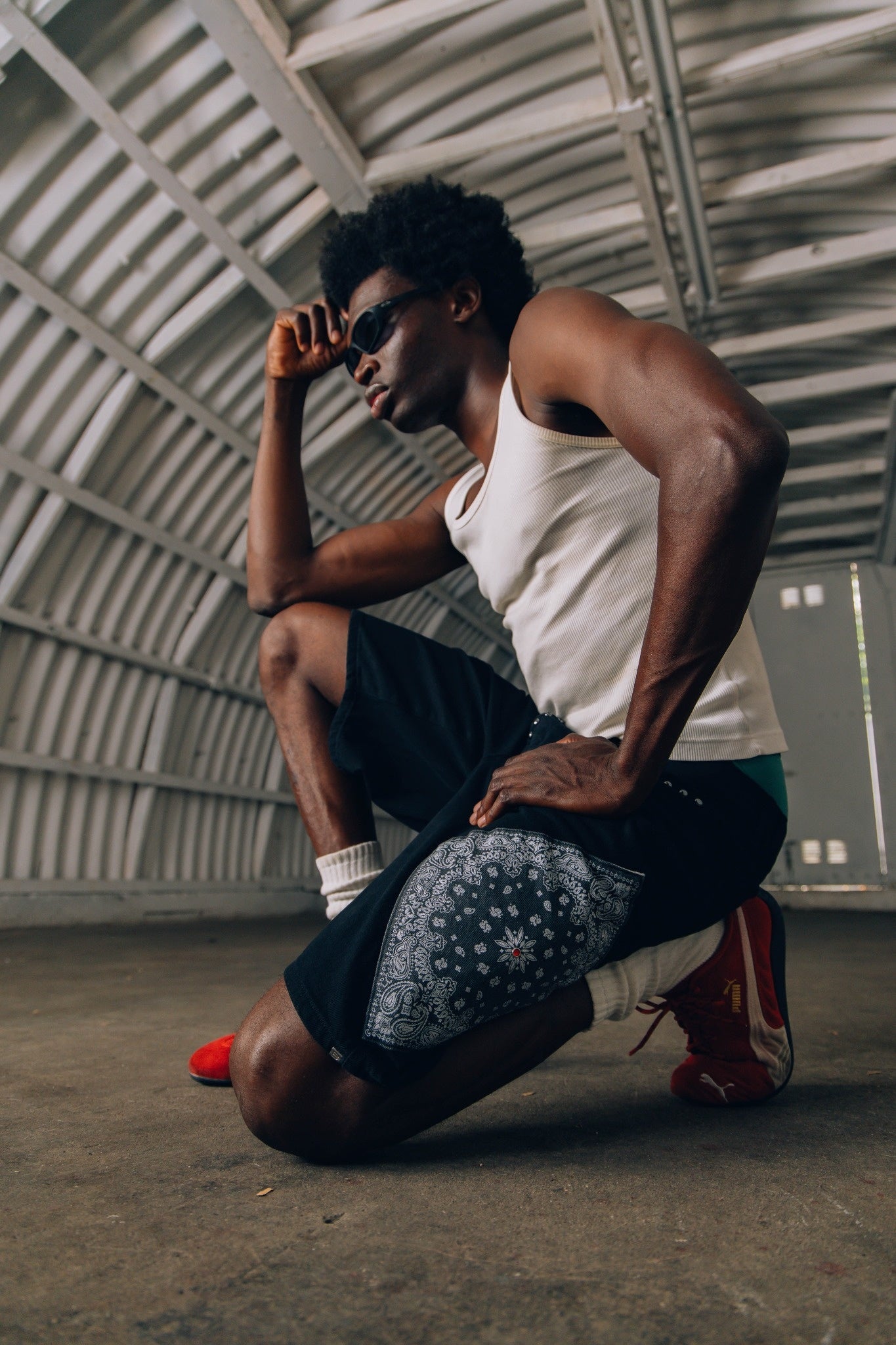 MB-015 BANDANA SHORTS